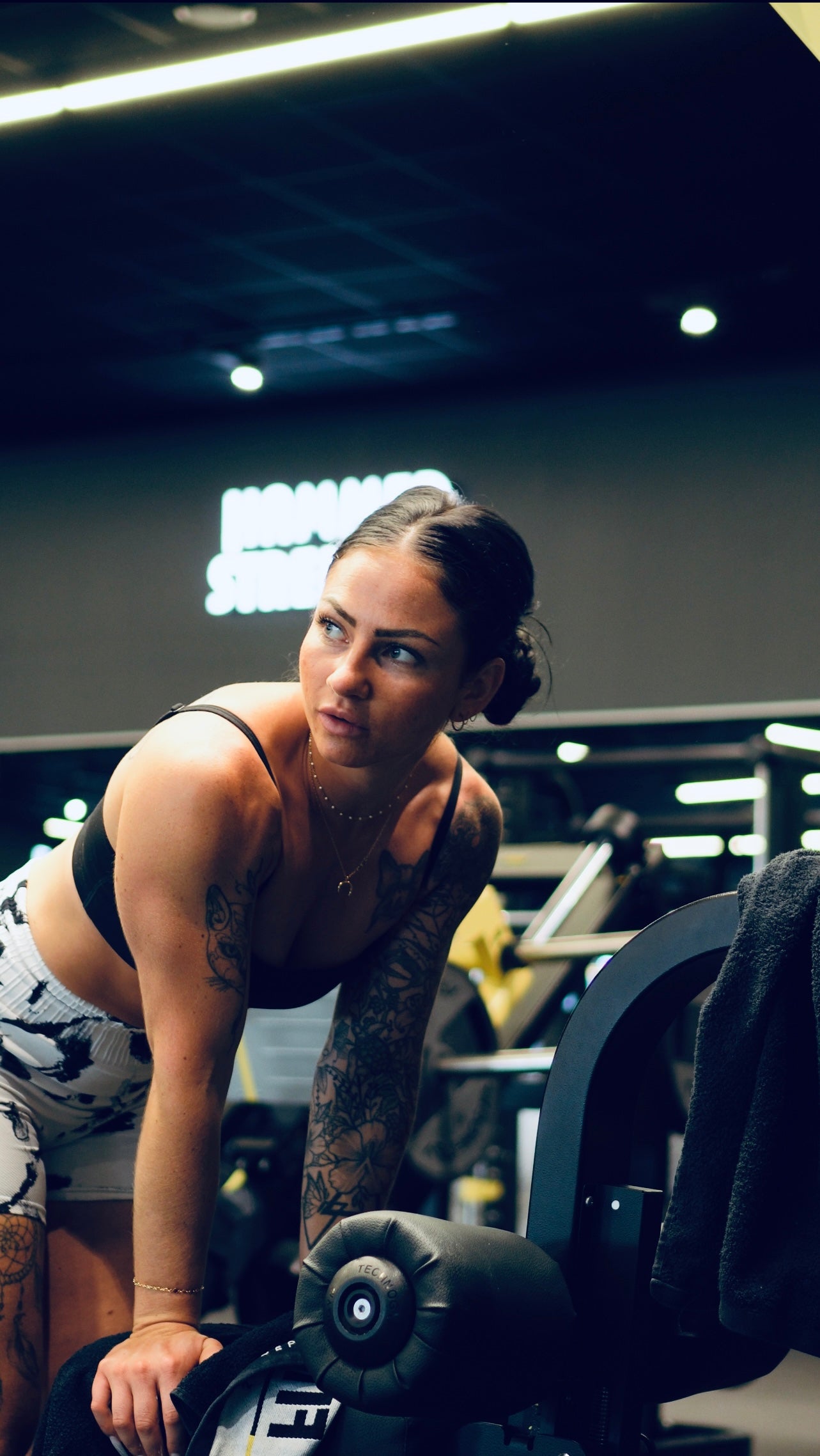 Séraphine Marquet, coach sportif diplômée d'État, à l'entraînement
