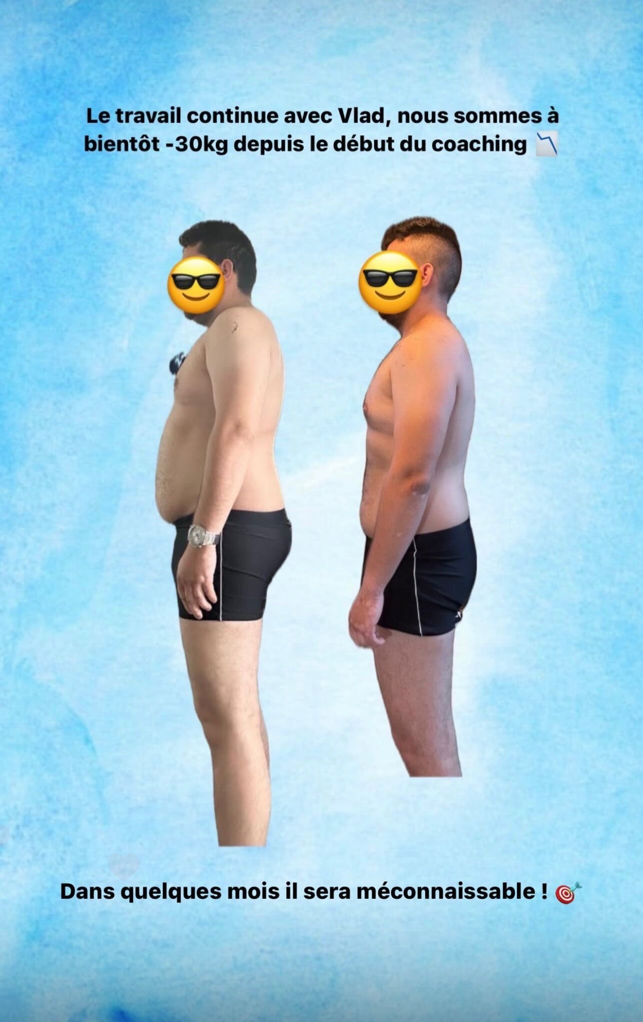 Transformation d'un·e client·e de Coach Séra